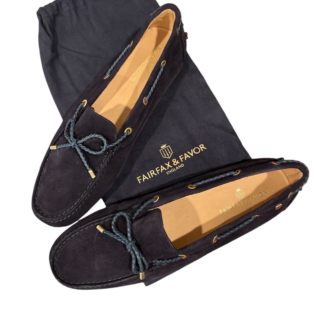 Black Suede Loafers